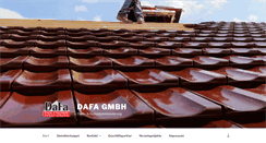 Desktop Screenshot of dafa-gmbh.com